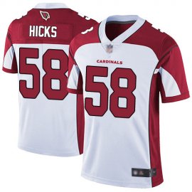 Nike Arizona Cardinals #58 Jordan Hicks White Mens Stitched NFL Vapor Untouchable Limited Jersey