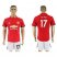 Manchester United #17 Blind Red Home Soccer Club Jersey