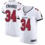 Tampa Bay Buccaneers #34 Mike Edwards Mens Nike White Vapor Elite Jersey
