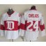 Detroit Red Wings #24 Chris Chelios White Winter Classic CCM Throwback Stitched NHL Jersey