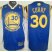 Golden State Warriors 30 Curry Blue Jersey new style Cheap
