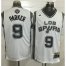 San Antonio Spurs #9 Tony Parker White Latin Nights Stitched NBA Jersey
