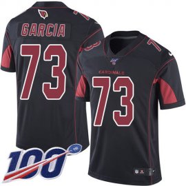 Nike Arizona Cardinals #73 Max Garcia Black Mens Stitched NFL Limited Rush 100th Season Jersey