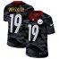 Pittsburgh Steelers #19 JuJu Smith-Schuster Mens Nike 2020 Black CAMO Vapor Untouchable Limited Stitched NFL Jersey