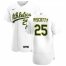 Oakland Athletics #25 Stephen Piscotty Mens Nike White Home 2020 Authentic Player MLB Jersey
