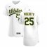 Oakland Athletics #25 Stephen Piscotty Mens Nike White Home 2020 Authentic Player MLB Jersey