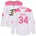 Adidas Anaheim Ducks #34 Sam Steel White/Pink Authentic Fashion Womens Stitched NHL Jersey