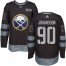 Adidas Buffalo Sabres #90 Marcus Johansson Black 1917-2017 100th Anniversary Stitched NHL Jersey
