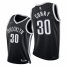 Nike Brooklyn Nets #30 Seth Curry Womens 2021-22 75th Diamond Anniversary NBA Jersey Black Womens