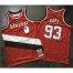 Mitchell And Ness A Bathing Ape Blazers #93 Bape Red Stitched NBA Jersey