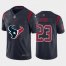 Houston Texans #23 Carlos Hyde Navy Blue Mens Nike Big Team Logo Vapor Limited NFL Jersey