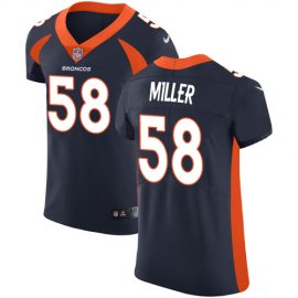 Nike Denver Broncos #58 Von Miller Navy Blue Alternate Mens Stitched NFL Vapor Untouchable Elite Jersey