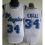 Los Angeles Lakers 34 Shaquille ONeal White Hardwood Classics Revolution 30 NBA Jerseys Cheap