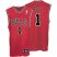 Kids Chicago Bulls 1 Derek Rose Red NBA Jersey Cheap