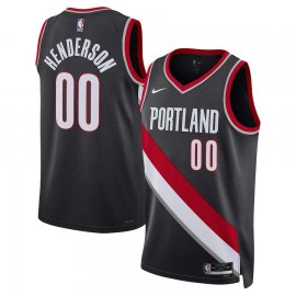 Scoot Henderson Portland Trail Blazers Nike Unisex 2023 NBA Draft Swingman Jersey – Icon Edition – Black