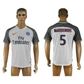 Paris Saint-Germain #5 Marquinhos Away Soccer Club Jersey