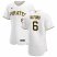 Pittsburgh Pirates #6 Anthony Alford Mens Nike White Home 2020 Authentic Player MLB Jersey