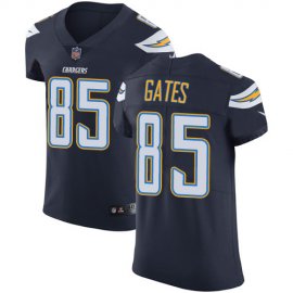 Nike Los Angeles Chargers #85 Antonio Gates Navy Blue Team Color Mens Stitched NFL Vapor Untouchable Elite Jersey