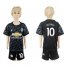 Manchester United #10 Rooney Away Kid Soccer Club Jersey