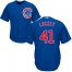 Chicago Cubs #41 John Lackey Blue Alternate Stitched Youth MLB Jersey
