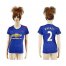 Womens Manchester United #2 Rafael Away Soccer Club Jersey