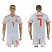 Spain #7 Morata Away Soccer Country Jersey