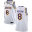 Nike Los Angeles Lakers #8 Kobe Bryant White NBA Swingman Association Edition Jersey