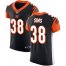 Nike Cincinnati Bengals #38 LeShaun Sims Black Team Color Mens Stitched NFL Vapor Untouchable Elite Jersey