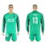 Atletico Madrid #13 Oblak Green Goalkeeper Long Sleeves Soccer Club Jersey