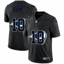 Los Angeles Rams #10 Cooper Kupp Mens Nike Team Logo Dual Overlap Limited NFL Jersey Black