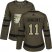 Adidas Philadelphia Flyers #11 Travis Konecny Green Salute to Service Womens Stitched NHL Jersey