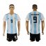 Argentina #9 KUN AGUERO Home 2018 FIFA World Cup Soccer Jersey