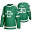 Adidas Dallas Stars #30 Ben Bishop Mens Green 2020 Winter Classic Retro NHL Jersey