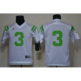 Kids Notre Dame Fighting Irish 3 Joe Montana White College Football NCAA Jersey