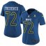 Nike Dallas Cowboys #72 Travis Frederick Navy Womens Stitched NFL Limited NFC 2017 Pro Bowl Jersey