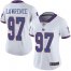 Nike New York Giants #97 Dexter Lawrence White Womens Stitched NFL Limited Rush Jersey