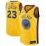Nike Golden State Warriors #23 Draymond Green Gold 2022 NBA Finals Swingman City Edition Jersey Mens