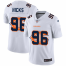 Chicago Chicago Bears #96 Akiem Hicks White Mens Nike Team Logo Dual Overlap Limited NFL Jersey