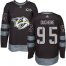 Adidas Nashville Predators #95 Matt Duchene Black 1917-2017 100th Anniversary Stitched NHL Jersey