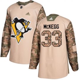 Adidas Pittsburgh Penguins #33 Greg McKegg Camo Authentic 2017 Veterans Day Stitched NHL Jersey