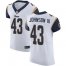 Nike Los Angeles Rams #43 John Johnson III White Mens Stitched NFL Vapor Untouchable Elite Jersey