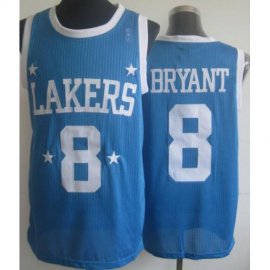 Los Angeles Lakers 8 Kobe Bryant Blue Hardwood Classics Revolution 30 NBA Jerseys Cheap