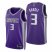Nike Sacramento Kings #3 Jahmius ramsey Purple Mens 2021-22 NBA 75th Anniversary Diamond Swingman Jersey – Icon Edition Mens