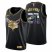 Charlotte Charlotte Hornets #20 Gordon Hayward Mens Golden Edition Diamond Logo 2021/22 Swingman Jersey – Black Mens