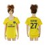 Womens Paris Saint-Germain #27 Pastore Away Soccer Club Jersey