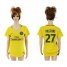 Womens Paris Saint-Germain #27 Pastore Away Soccer Club Jersey
