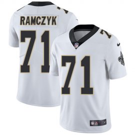 Nike New Orleans Saints #71 Ryan Ramczyk White Mens Stitched NFL Vapor Untouchable Limited Jersey