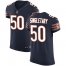 Nike Chicago Bears #50 Mike Singletary Navy Blue Team Color Mens Stitched NFL Vapor Untouchable Elite Jersey