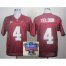 Alabama Crimson Tide 4 T.J Yeldon Red College Football NCAA Jerseys 2014 All State Sugar Bowl Game Patch
