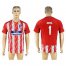 Atletico Madrid #1 Moya Home Soccer Club Jersey